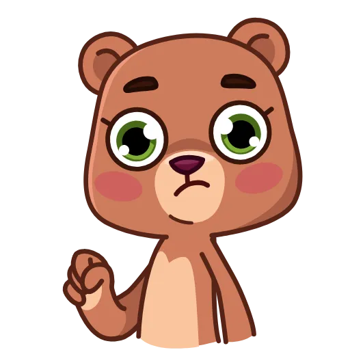 Стикер 4 Jo Bear