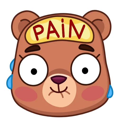 Стикер 13 Jo Bear