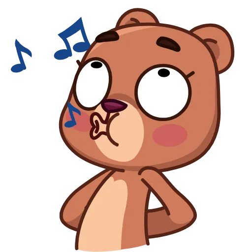 Стикер 25 Jo Bear