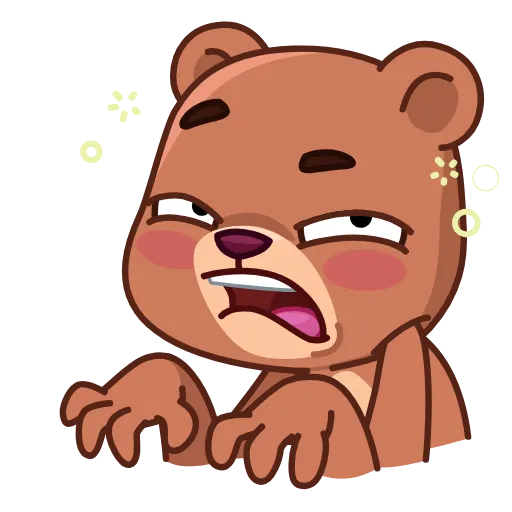 Стикер 18 Jo Bear