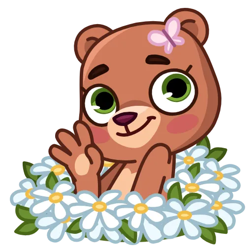 Стикер 5 Jo Bear