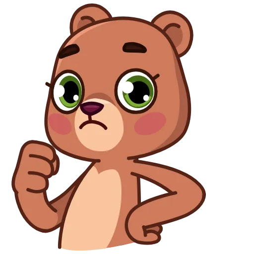 Стикер 3 Jo Bear