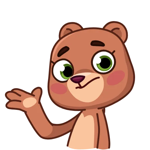 Стикер 6 Jo Bear
