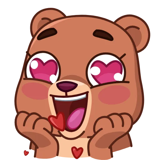 Стикер 9 Jo Bear