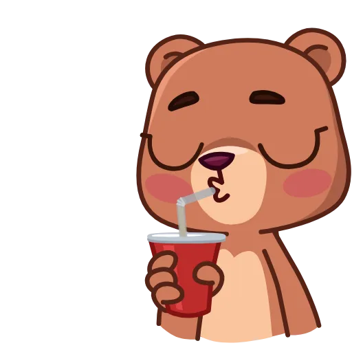 Стикер 8 Jo Bear