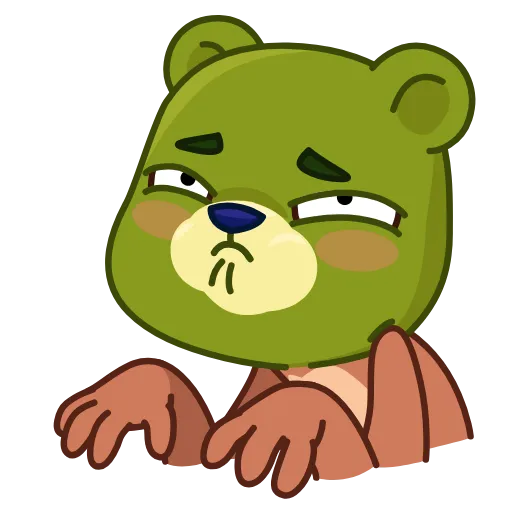 Стикер 18 Jo Bear