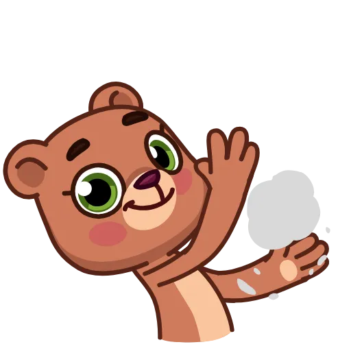 Стикер 22 Jo Bear