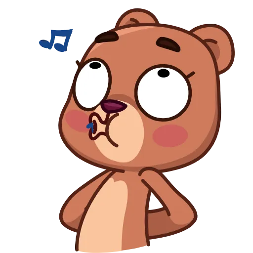 Стикер 25 Jo Bear
