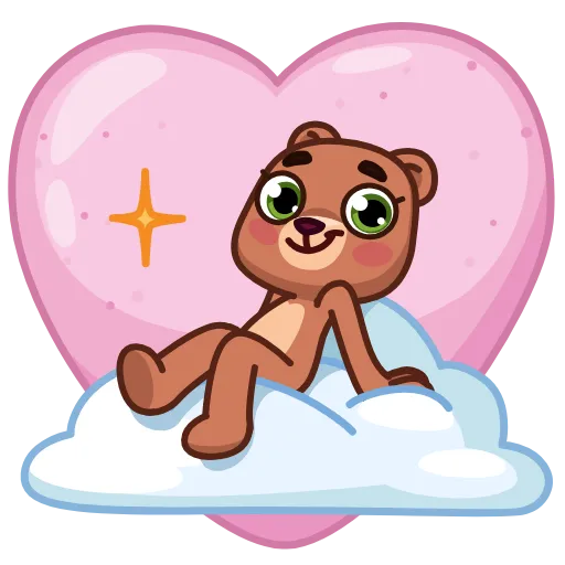 Стикер 7 Jo Bear