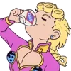 Стикер 20 🥱 JoJo смайлики для тг