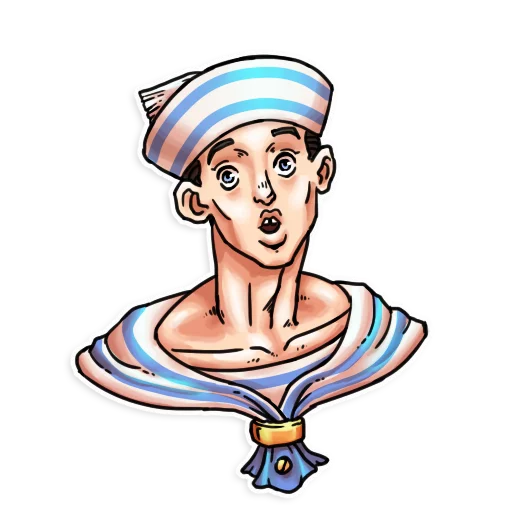 😳 Стикер «JJBA Sticker pack» для Telegram