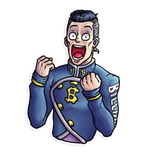 😃 Стикер «JJBA Sticker pack» для Telegram