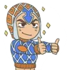 Стикер 25 Jojos Bizzare Adventure