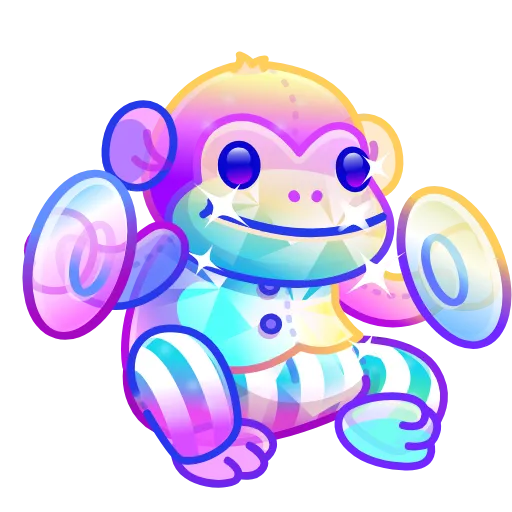 🐒 Стикер «Jolly Chimp» для Telegram