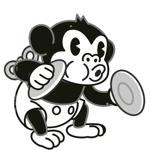 🐒 Стикер «Jolly Chimp» для Telegram