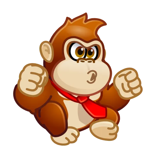 🐒 Стикер «Jolly Chimp» для Telegram