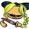 Стикер 4 Jolyne Kujo Cursed