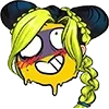Стикер 21 Jolyne Kujo Cursed