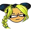 Стикер 18 Jolyne Kujo Cursed