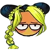 Стикер 55 Jolyne Kujo Cursed
