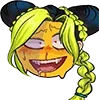 Стикер 33 Jolyne Kujo Cursed
