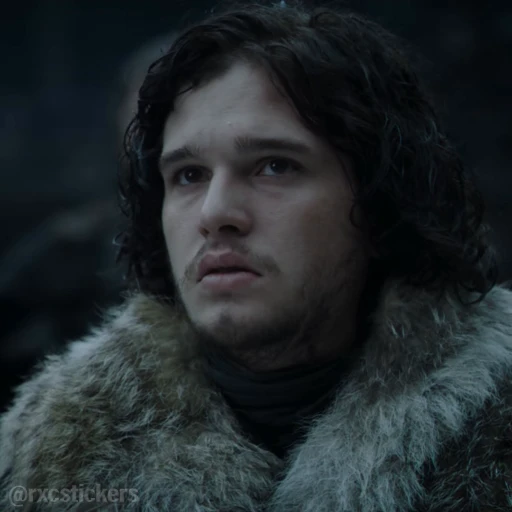😯 Стикер «Jon Snow» для Telegram