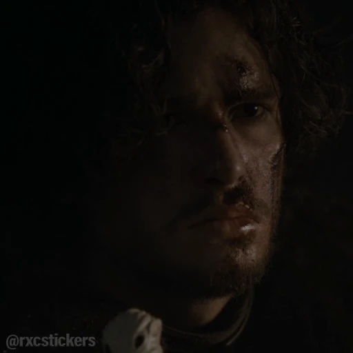 🙁 Стикер «Jon Snow» для Telegram
