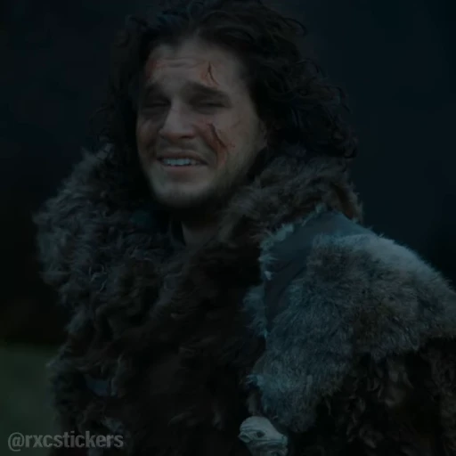 😂 Стикер «Jon Snow» для Telegram