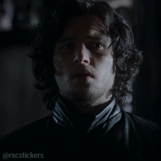 😮‍💨 Стикер «Jon Snow» для Telegram