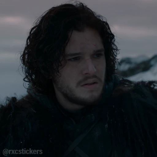 🙁 Стикер «Jon Snow» для Telegram