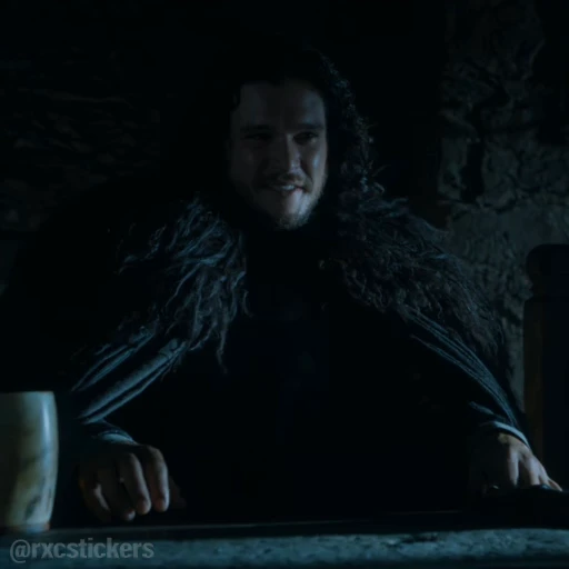 😊 Стикер «Jon Snow» для Telegram
