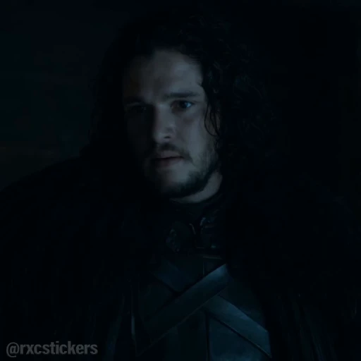 🙂‍↕️ Стикер «Jon Snow» для Telegram