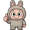 Стикер 54 Labubu #other #cute