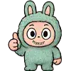 Стикер 55 Labubu #other #cute