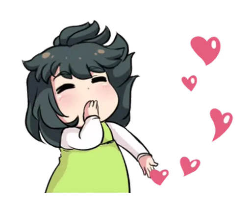 😘 Стикер «Jun Lemon Valentines Day» для Telegram