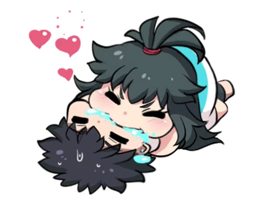 🩷 Стикер «Jun Lemon Valentines Day» для Telegram