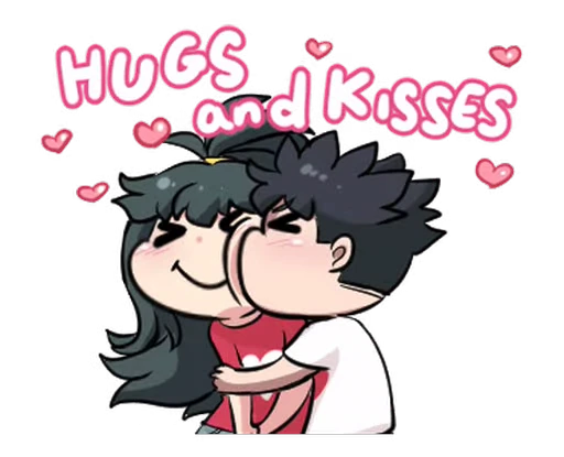 🫂 Стикер «Jun Lemon Valentines Day» для Telegram