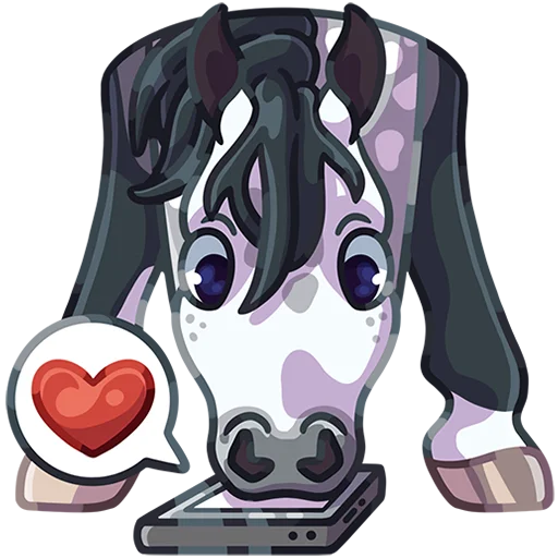 💕 Стикер «КСПХ «ЮНА» для Telegram