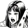 Стикер 34 Junji Ito