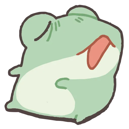 Стикер 40 Just Frogs