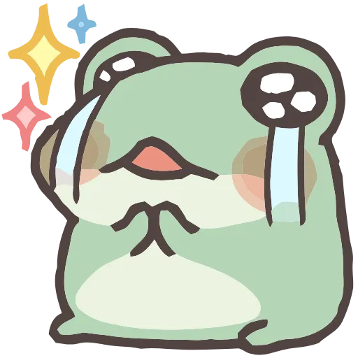 Стикер 20 Just Frogs