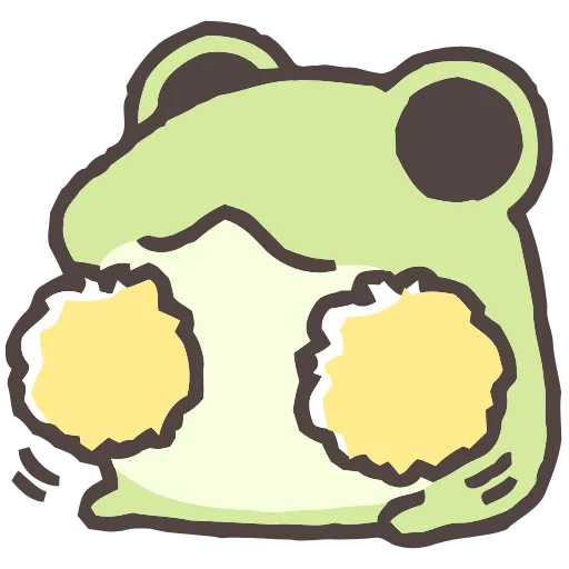 Стикер 13 Just Frogs