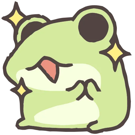 Стикер 29 Just Frogs