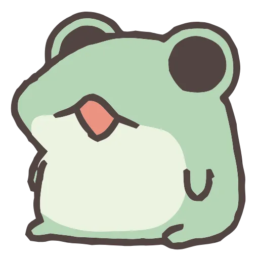 Стикер 19 Just Frogs