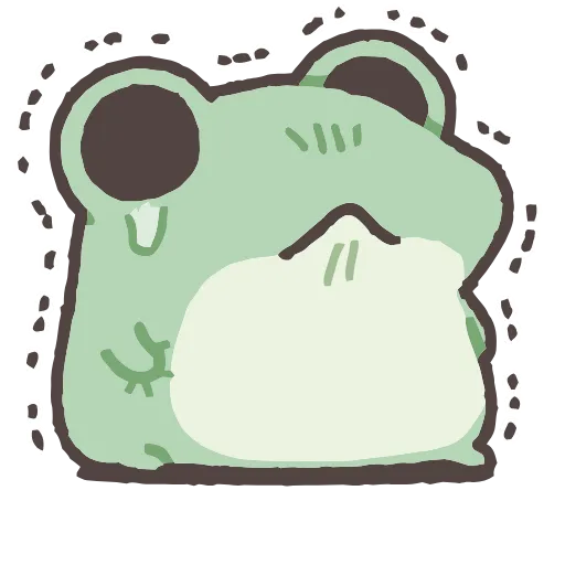 Стикер 55 Just Frogs