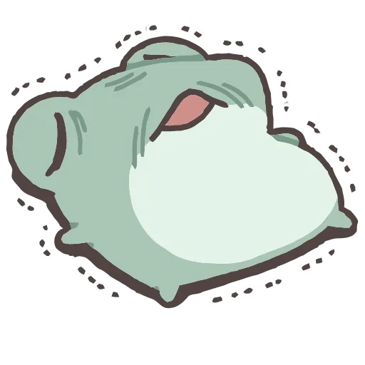 Стикер 54 Just Frogs