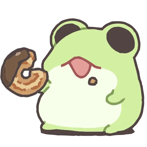 Стикер 43 Just Frogs