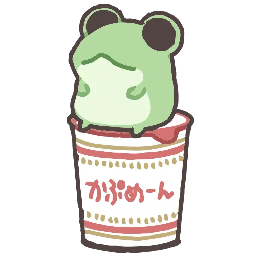 Стикер 46 Just Frogs