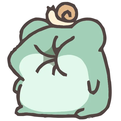 Стикер 17 Just Frogs