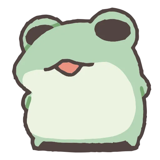 Стикер 47 Just Frogs